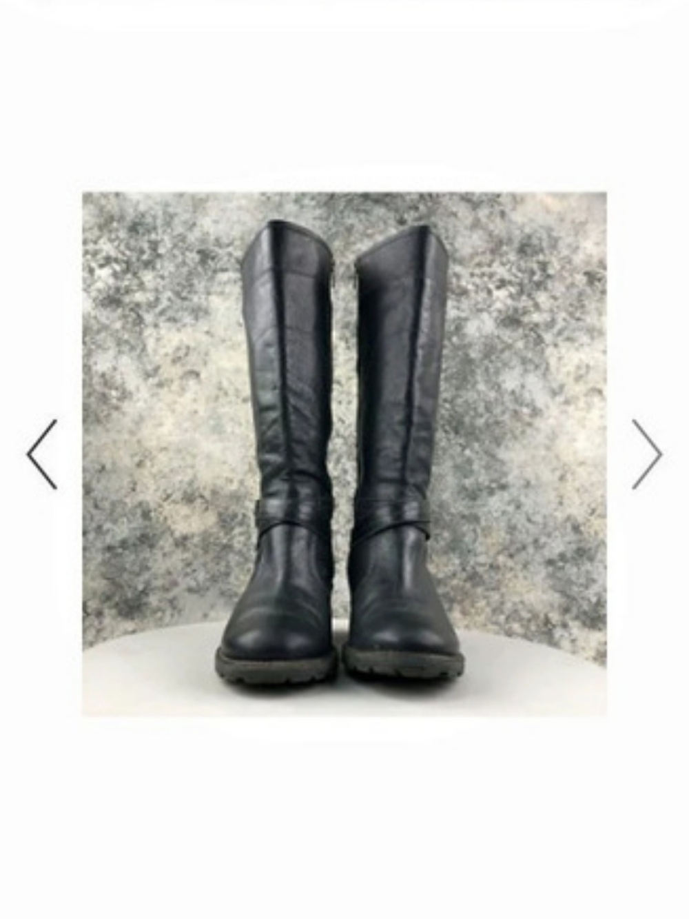 L.L.Bean Black Tall Leather Boots
